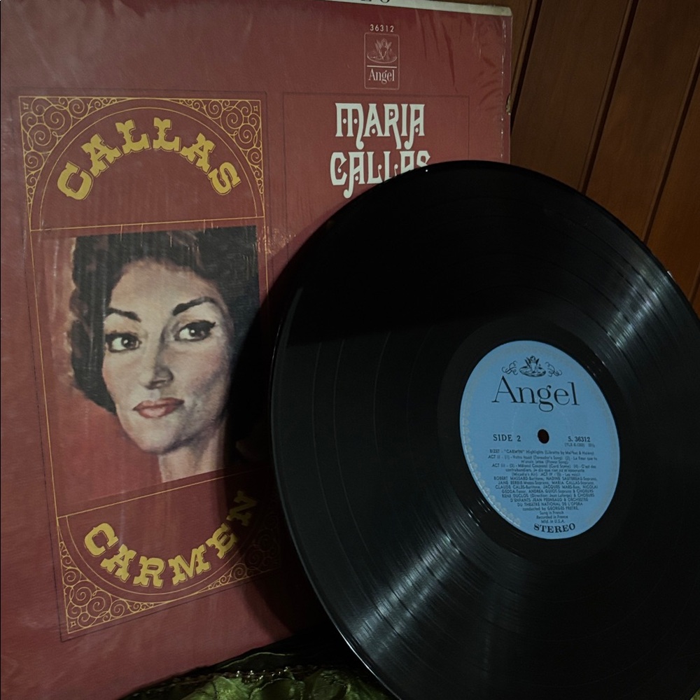 Angel Red Maria Callas Carmen Vinyl